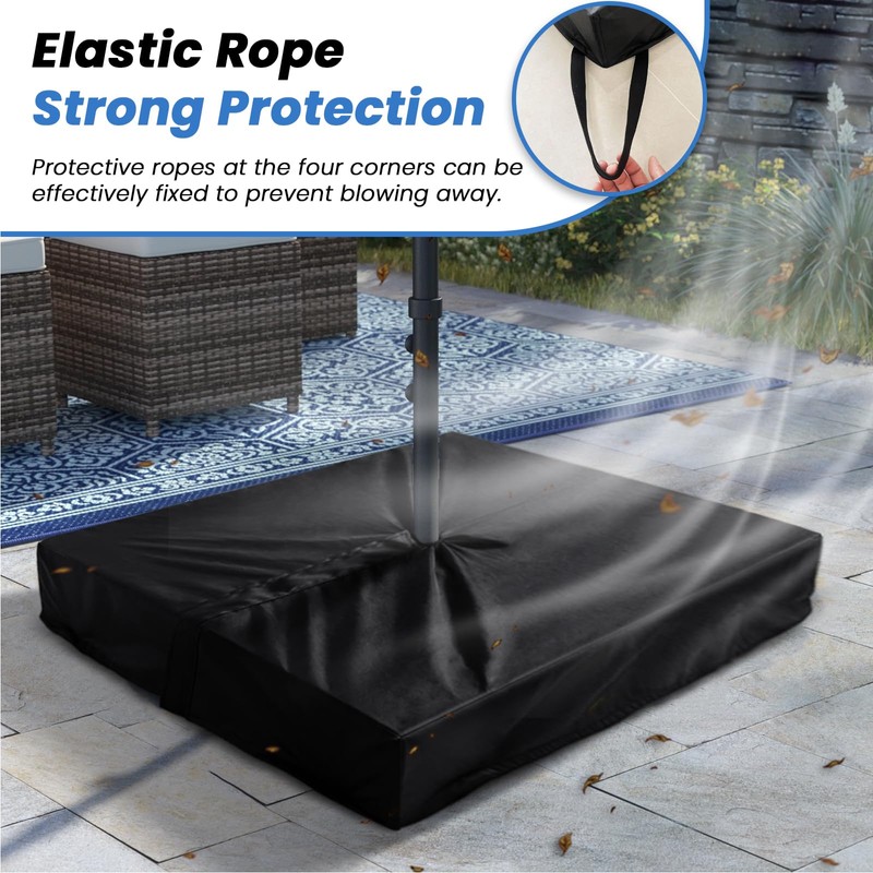 Patio Umbrella Base Cover for Outdoor Umbrella Base,Heavy Duty 600D