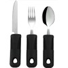 Weighted Extra Wide Handles Easy Grip Cutlery Set, Disability Ideal
