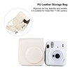 PU Leather Case Bag with Adjustable Shoulder Strap for Instax