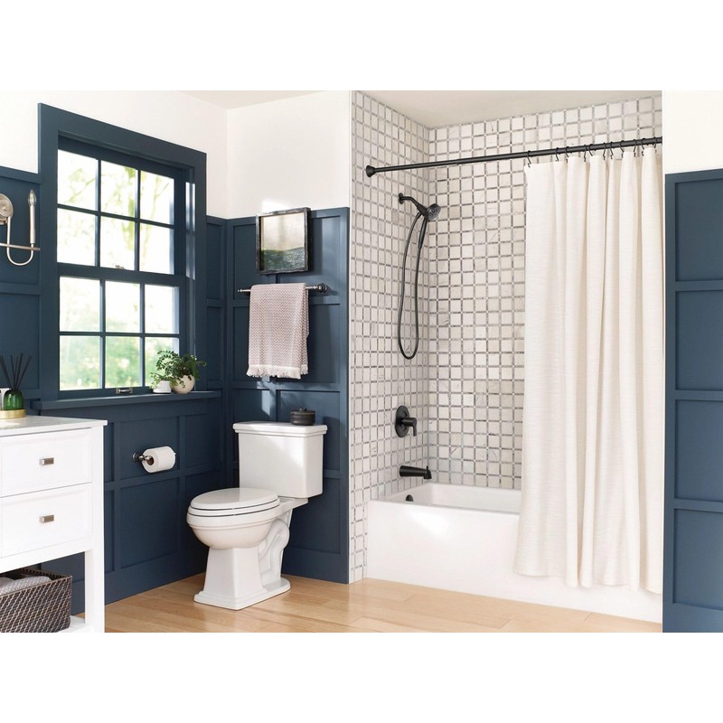 Moen Engage Magnetix Matte Black Eco-Performance 3.5-Inch Six-Function Detachable Handheld