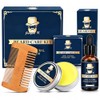 Kit de Cuidado de Barba para Hombres, Set de Aseo