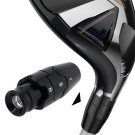 YINETTECH Golf Shaft Connection Sleeve for Left Handed Handle 0.335" Fairway Adapter Compatible with Callaway Compatible with Double Dash