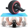Keep Fit Wheels No Noise Abdominal Wheel Round Ab Roller