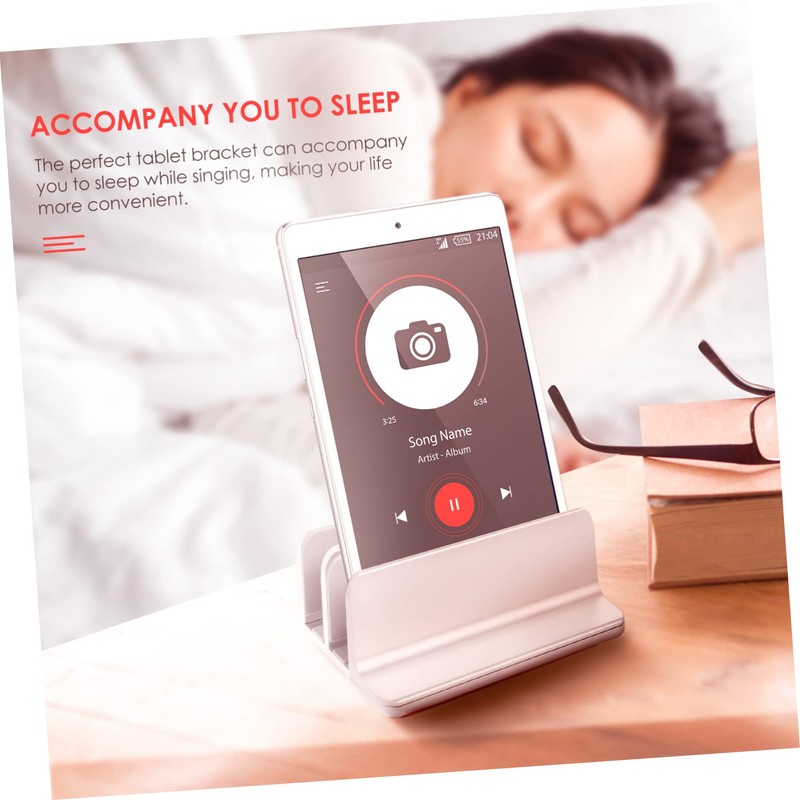 KICHOUSE Notebook Riser Holder Vertical Laptop Stand Aluminum Rack for