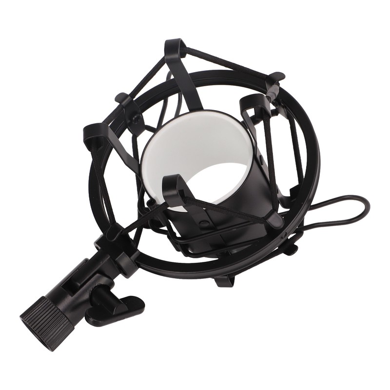 Microphone Shock Mount Mic Holder Non Vibration Suspension Clip Guitar