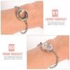 SAFIGLE Charm Bracelet Photo Frame Jewelry Women's Magnetic Bracelet for