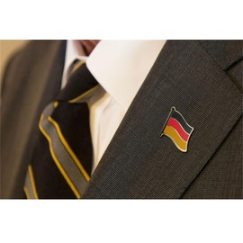 Germany Flag Pin Badge Metal Pin Brooch Flag of Germany Metal Pin National Badge, AOTEMAN