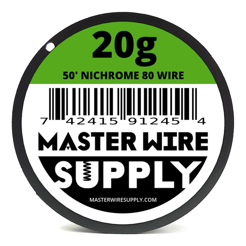 Nichrome 80-50' - 20 Gauge Wire - 50ft - 0.81mm