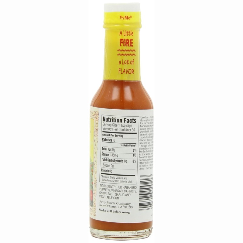 Try Me Yucatan Sunshine Habanero Pepper Sauce, 5oz Bottle (Pack