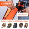 Yardmaris Felling Wedge Belt Pouch, Adjustable for Various Belts, Tree