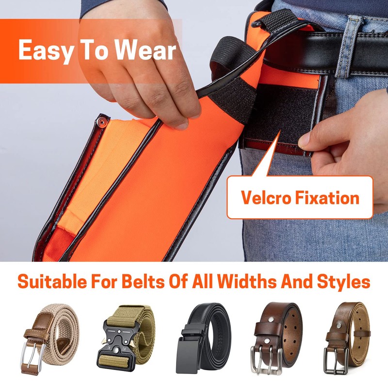 Yardmaris Felling Wedge Belt Pouch, Adjustable for Various Belts, Tree