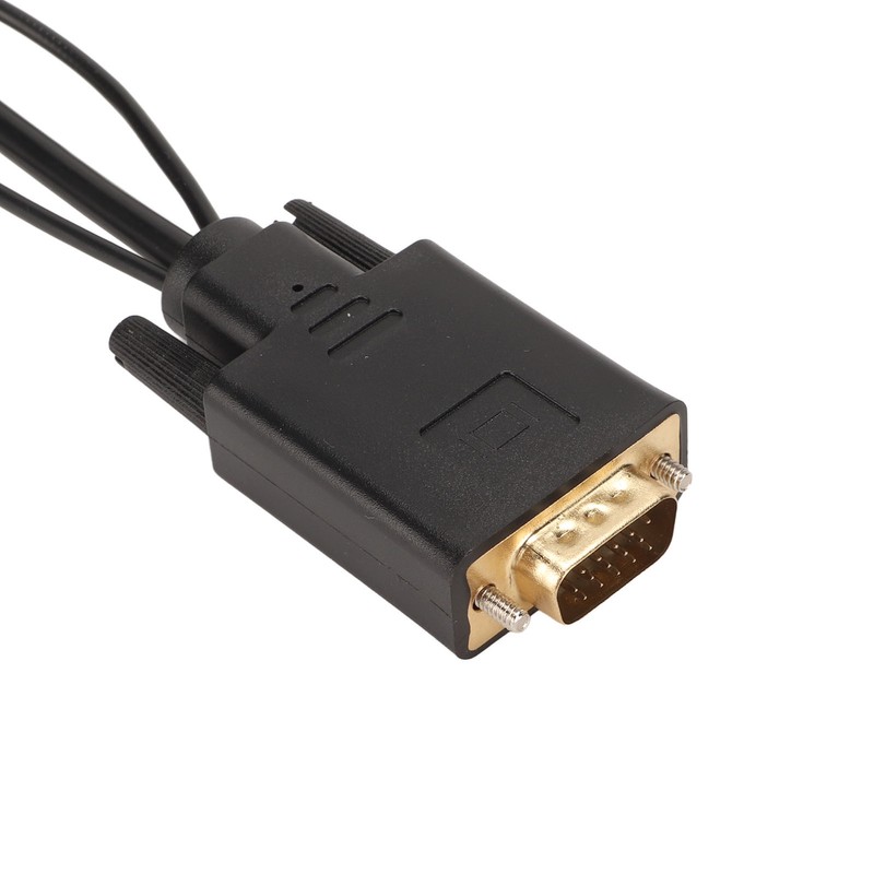 VGA to HD Multimedia Interface Adapter Cable with Power and