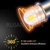 Ruiandsion P13.5S LED Bulb 6V Non Polarity White 200LM for