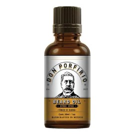 Tónico Barba Don Porfirio Aroma Cítrico Orgánico 30mL Aceite Natural