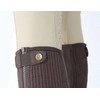 Shires Moretta Childs Amara Suede Half Chaps in Black -