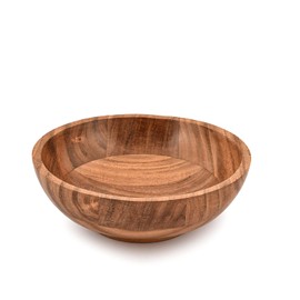 Indus Lifespace Fruit Bowl Acacia Wood Fruit Bowl for Kitchen Counter, for Home Decor, Key Holder for Entry Table (8"x 8"x 3")