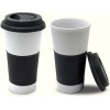 Liquid Logic Commuter Single Wall Ceramic 16oz Tumbler w/Silicone Sleeve