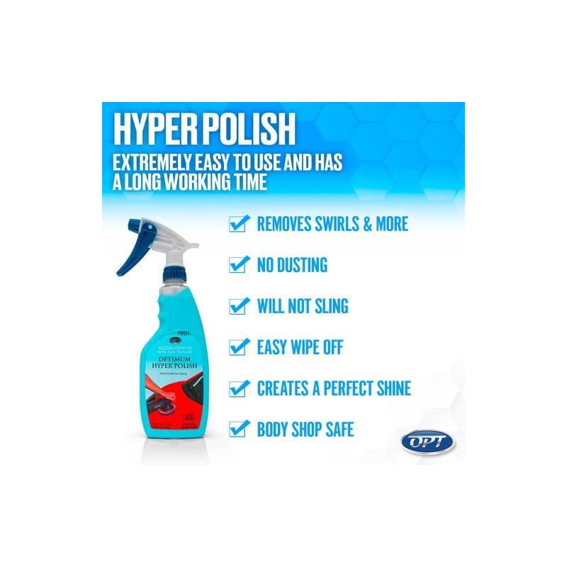 Optimum Hyper Polish - Sprayable Car Polish for Paint Correction,