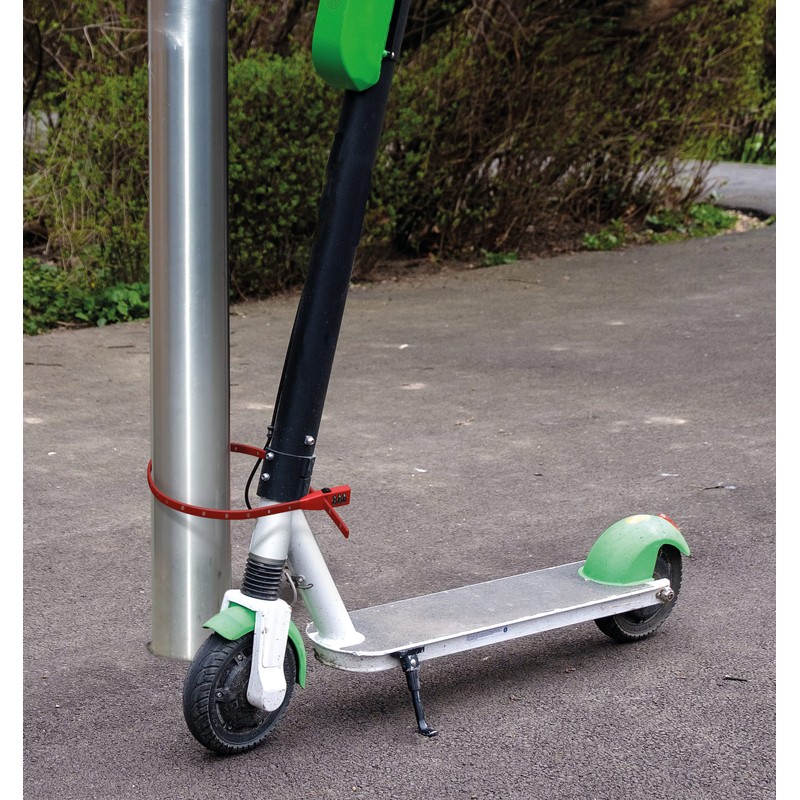 BASI Cable Tie Lock, Universal Security Strap with Steel Core,