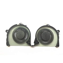 Fleshy Leaf New Replacement CPU+GPU Cooling Fan for Dell Inspiron 15 7577 7588 G7-7577 G7-7588 G5-5587 Series DFS541105FC0T DFS2000054H0T