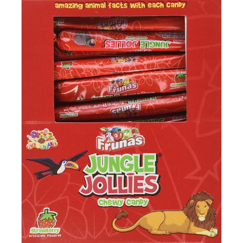 Jungle Jollies - Strawberry, 48 count display box