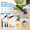 High Pressure Garden Hose Nozzle for Car Wash – Adjustable