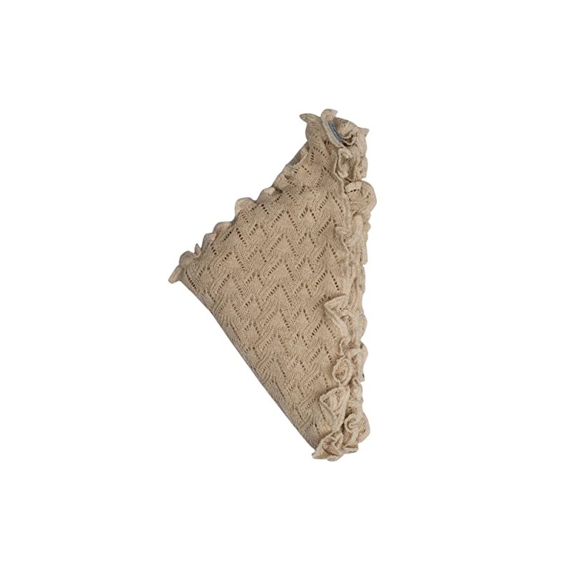 Invero, Susi Merino Triangular Scarf, Beach