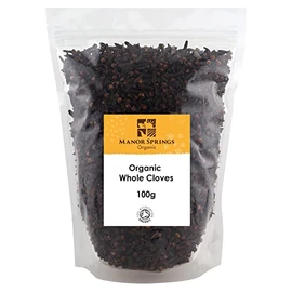 Organic Whole Cloves 100g by Manor Springs Organic