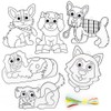 Baker Ross FE581 Dog Suncatcher Craft - Pack of 8,