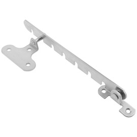 AYLIFU Adjustable Window Latch Window Opener Window Current-limiting Latch 7 Slots with Screws Silver Color Suitable for All Kinds of Doors and Windows 1pcs