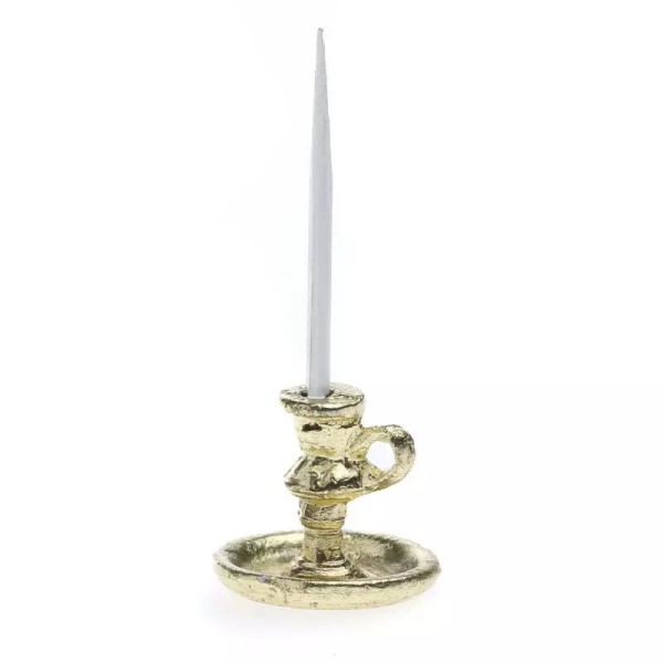 Factory Direct Craft Miniature Candle Stick and Holder | 6