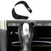 Gear Shift Knob Cover Carbon Fiber Console Shifter Head Trim