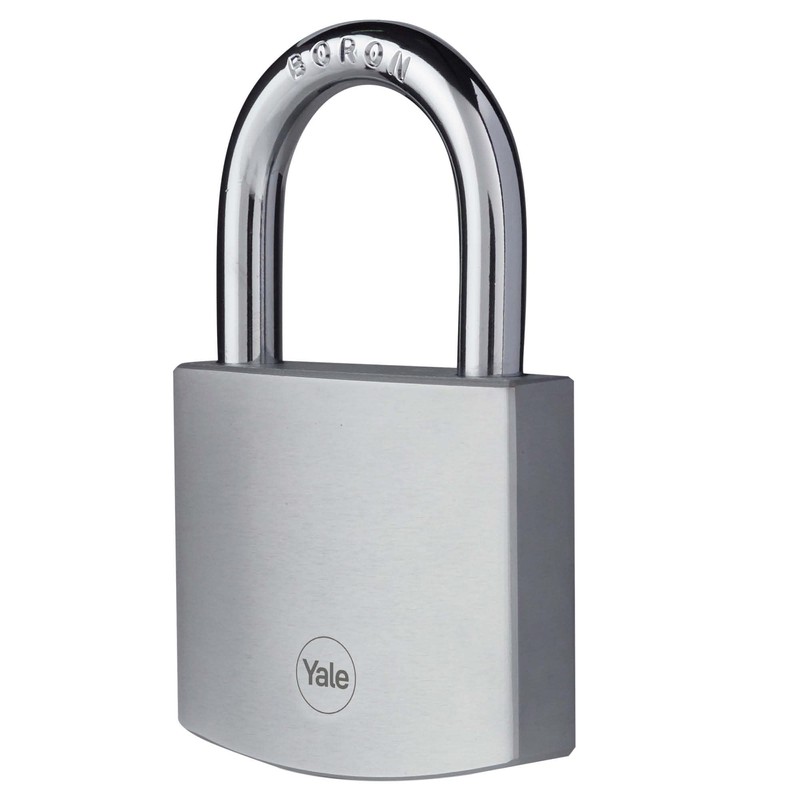 Yale Y120DB/50/127/1 Boron Luggage Locks, Chrome, 50mm