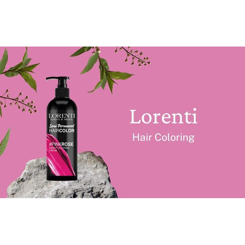Lorenti Semi Permanent Direct Coloring Cream | Long Lasting Hair