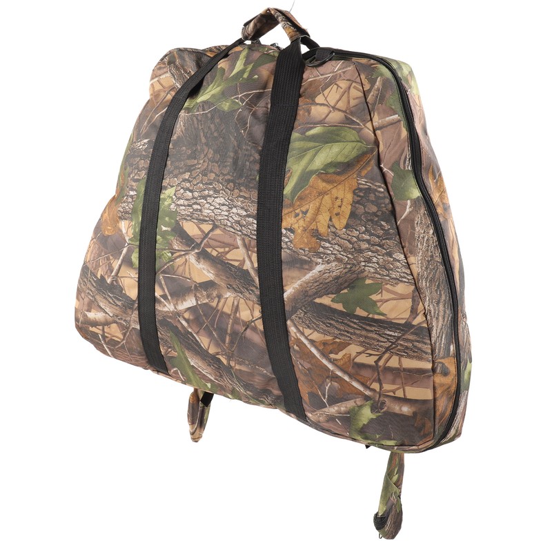 Canvas Composite Pulley Bow Bag Outdoor Archery Hiking Backpack Triangle