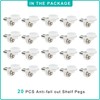 20PCS 1/5 Inch 5mm Metal Shelf Pegs Pins Clips Replacement