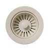 Whitehaus RNW50-BI 3 1/2" Basket strainer - Biscuit