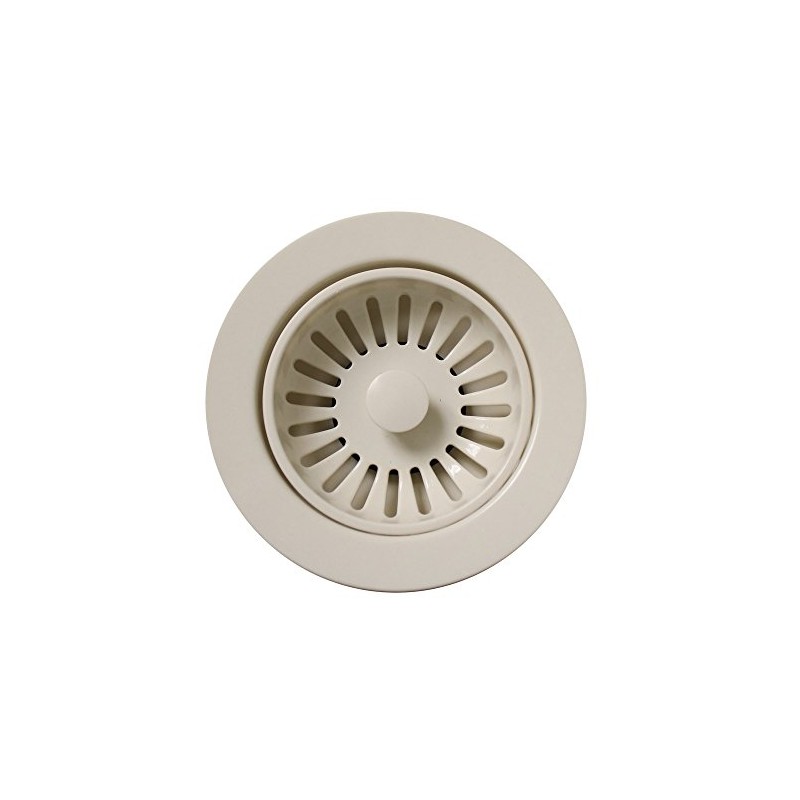 Whitehaus RNW50-BI 3 1/2" Basket strainer - Biscuit