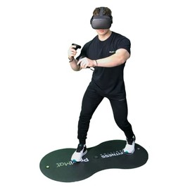 ProxiMat  VR Mat Fitness Edition 47 Extra Wide  Virtual Reality Mat  Action  Exercise Mat  Perfect for Beat Saber, Pistol Whip, OhShape, Creed, FitXR 
