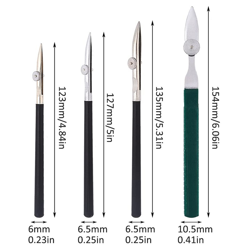 GORGECRAFT 4 Pieces Art Ruling Pens Fine Line Masking Fluid