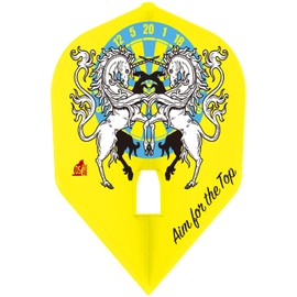 ELSTYLE ELF FLITE PRO SHIBATA Toyokazu Ver.1 Flight Shape, Yellow, Compatible with Champagne Ring
