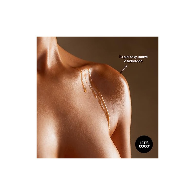 Let Coco Golden Body Oil Reafirma Hidrata Ilumina Skin Aceite
