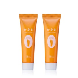 EBIS Cosmetics (EBiS) Heel Moist Cream 2.5 oz (70 g) x 2 Piece Set Heel Care Foot Heel Scrunchy 【LDK A Rating】About 2 Months