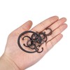 sourcing map 10Pcs 50mm Internal Retaining Ring Circlip, 65 Mn