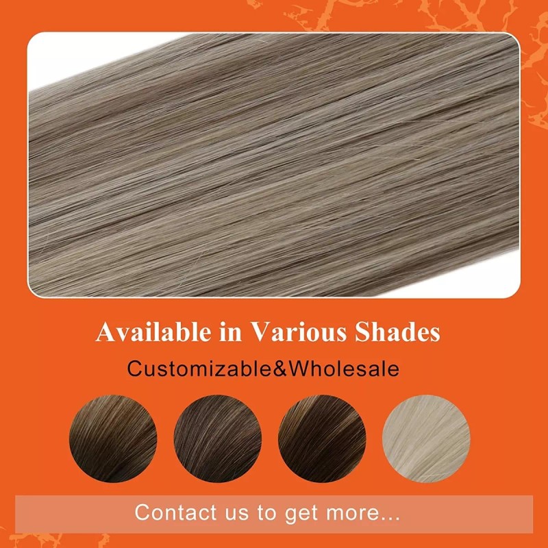 Full Shine Extensiones Cabello Real 40gr 14in Rubio