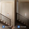 YESPOAK Night Light,Red Cardinal Bird Flowers Night Lights Plug Into