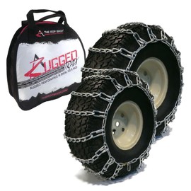 The ROP Shop | 2 Link Tire Chain Pair for Yamaha 18x8.5x8 Front 23x10x12 Rear UTV ATV Tires