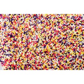 SPRING SPRINKLE MIX-Dairy Free,Soy Free, Gluten -free,Egg Free,Nuts Free,Kosher,Vegan,Sprinkle Medley Mix,For Baking,Decorating,Cookies,Cupcakes,Cakes,Topping,Jimmies,Large,Bulk Candy,Sugar Shapes