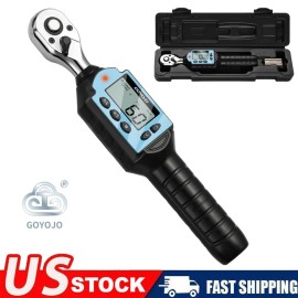 GOYOJO Digital Torque Wrench 1-10Nm (0.74-7.37 ft-lb) High-Precision 1/4-Inch Drive USA