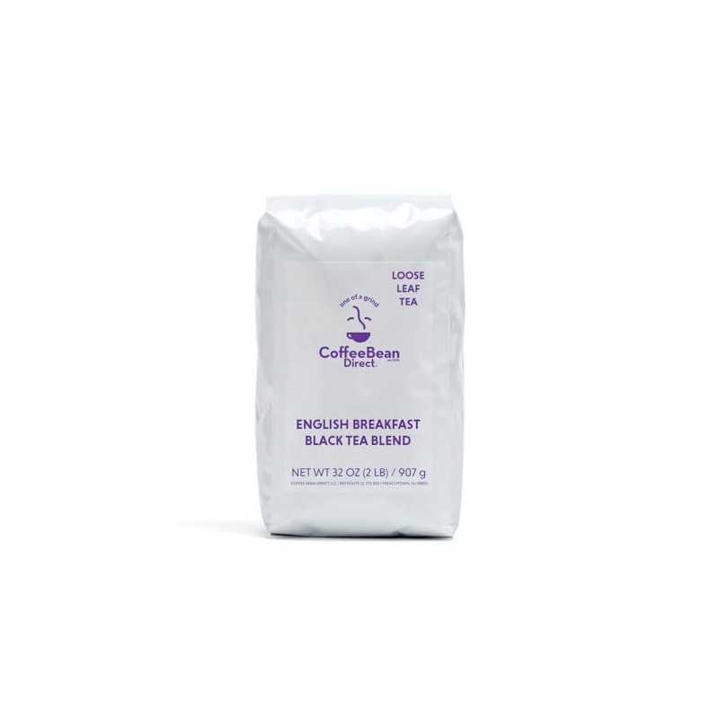 Coffee Bean Direct English Breakfast Loose Leaf Tea, 2 Pound
